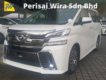 2017 Toyota Vellfire 2.5 ZG SUNROOF LIKE NEW NO GST