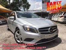 2013 MERCEDES BENZ A180 1.6(A)TURBO JAPAN SPEC**100% FULL LOAN**SPECIALIST FOR JAPAN SPEC RECOND CAR**HIGH TRADE IN VALUE**