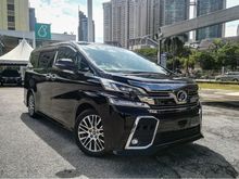 2015 Toyota Vellfire 2.5 Z G ALPINE SUNROOF UNREG