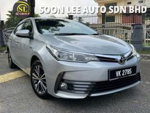 TAHUN DIBUAT 2016 Toyota Corolla Altis 1.8 G Sedan , FULL LEATHER SEAT , NEW FACELIFT , ONE OWNER
