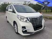2015 Toyota Alphard 3.5 G Executive Lounge MPV TWIN POWER DOOR/POWER BOOT/PILOT SEAT/HOME THEATER/SUNROOF/MOONROOF CAR KING CONDITION