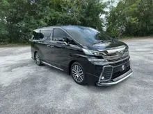 2015 Toyota Vellfire 2.5 ZG FULLEST TOP SPECS