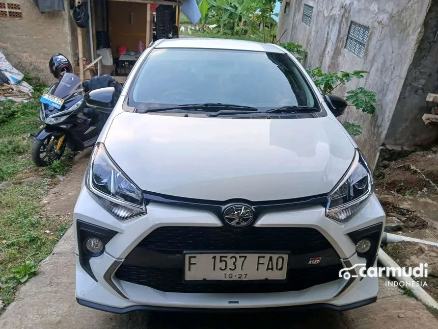 Jual Mobil Toyota Agya 2022 GR Sport 1.2 di Banten Manual Hatchback Putih Rp 132.000.000