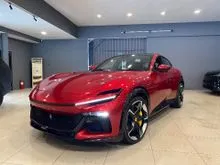 2024 Ferrari Purosangue 6.5 Rosso Magma Genuine mileage 3100 Miles SUV