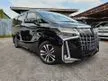 Recon BEST DEAL 2021 Toyota Alphard 2.5 SC BSM DIM PROMO UNIT UNREG S C