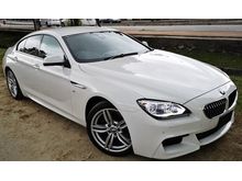 2014 BMW 640i M-SPORT GRAN COUPE 3.0 TWIN POWER TURBO JAPAN SPEC UNREGISTERED SELLING PRICE ( RM 335,000.00 NEGO ) CAR BODY - WHITE COLOR ( 2883 )