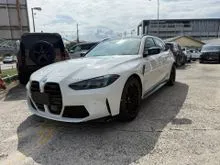 2025 BMW G81 M3 Competition Touring X Drive (Grade 5A) (300km Genuine Mileage) (Alpine White Solid) (New Car Condition) (Unreg) (Actual Unit & Price)