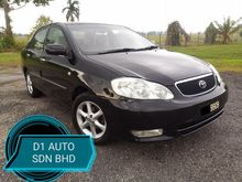 Toyota Corolla Altis 1.8 G Sedan,NEW PAINT,NEW TIRE,SPORT RIM,LEATHER,NICE NUMBER