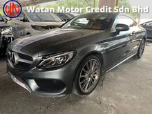 2017 Mercedes-Benz C300 2.0 AMG Coupe Unregister BURMESTER SOUND BROWN NAPPA SEAT PANORAMIC ROOF POWER BOOT KEYLESS ENTRY PUSHSTART LOCAL KL AP