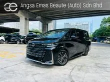 2025 Toyota Vellfire 2.4 Z Premier Turbo Unregister Ready Stock Grade 5A 11,xxx KM Auto Side Steps Sunset Brown Interior HUD BSM DIM  Local KL AP
