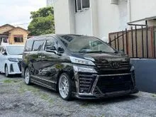 2021 Toyota Vellfire 2.5 Z Golden Eyes UNREG ( TRD BODYKIT , 20 ALLOY WHEEL , GRADE 4.5 )