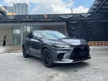 2023 Lexus RX350 2.4 F Sport Gray Colour,Grey,8K KM,Rear Electric Seat,Panoramic Roof,Red Interior,HUD,Power Boot,RX 350, RX 350, Gray, Grey