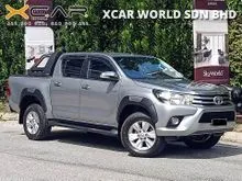 TOYOTA HILUX 2.4 G-SPEC 4X4 (A) (M)  *1 YEAR WARRANTY & GUARANTEE No Accident/No Total Lost/No Flood & 5 Day Money back Guarantee*