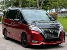 2022 Nissan Serena 2.0 S-Hybrid High-Way Star (2 Tone) MPV-C27 Facelift_DEFINITELY Original Mileage_20,xxx KM_Original Paint (2 Tone) Maroon & Black