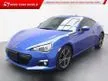 Used 2016/2021 Subaru BRZ 2.0 Coupe 46-MIL ONLY/ 1OWNER/ FREE 1YR WARRANTY/ TIP TOP CONDIITON - Cars for sale