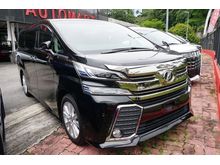 2016 Toyota Vellfire 2.5 Z (A) -UNREG-
