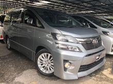 2014 Toyota Vellfire 2.4 Z MPV **LAST BATCH** (UNREGISTERED)