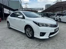 Full Bodykit,Auto ECO,Touch Player,Reverse Camera,Auto Climate,Front Parking Sensor,HIGH LOAN MARGIN-2014 Toyota Corolla Altis 2.0 G Sedan