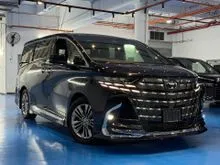 2024 Toyota Alphard 2.5 Z Dual Moonroof - Universal Side Step - Modelista Kit - Advanced Park Assist - HUD BSM DIM - Free 10 Years Warranty