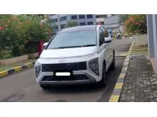 2023 Hyundai Stargazer 1.5 Prime MPV putih km 26 ribuan pajak panjang