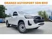Used 2021 Toyota Hilux 2.4 G Pickup Truck UNDER WARRANTY BY TOYOTA / FULL SERVICE RECORD