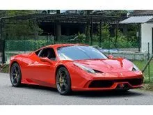 5K KM 2015 Ferrari 458 4.5 Coupe LocalSpec OrangeColour LowUsage StockCondition
