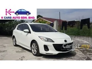 2013 Mazda 3 2.0 GLS Sport Hatchback (Low Mileage , Accident Free , Keep On Time Service , Black Interior , Full Leather , Good Condition)