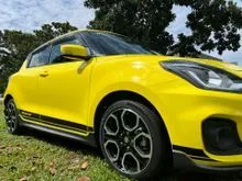 2023 Suzuki Swift 1.4 Sport Hatchback, MANUAL, SPORT BUCKET SEATS, LED HEADLIGHTS, PUSH START BUTTON, PRE-CRASH SYSTEM, LANE DEPARTURE ASSIST, BLACK I