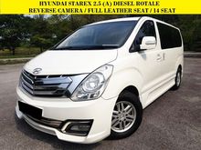 Hyundai Grand Starex 2.5 DIESEL Royale GLS MPV (A) REVERSE CAMERA FULL LEATHER SEAT