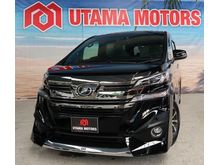 0%GST (SAVE 90K) 2016 Toyota Vellfire 3.5 Executive Lounge MPV (PANAROMIC VIEW CAMERA, JBL)