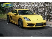 2018 Porsche 718 2.0 Cayman UnNREG (PDLS/ PASM/ Exhaust/ Chrono/ BOSE)