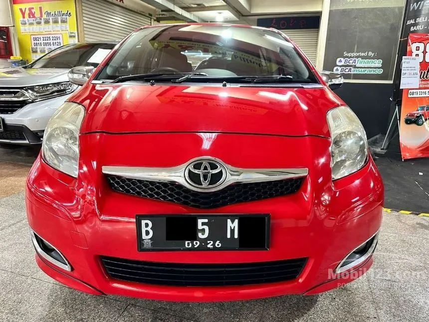 Jual Mobil Toyota Yaris 2011 E 1.5 di DKI Jakarta Automatic Hatchback Merah Rp 105.000.000