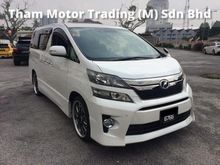 Toyota Vellfire 2.4 ZG (A) 2POWER DOOR SUNROOF POWR BOOT NO GST