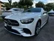 Recon 2020 Mercedes-Benz E300 2.0 AMG Line Coupe - RECON (UNREG JAPAN SPEC) #INTERESTING PLS CONTACT TIMMY (010-2396829)# - Cars for sale
