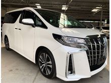 2019 Toyota Alphard 2.5 SC - ALPINE SET - SUNROOF - DIM - BSM - 3LED - FULL SPEC - YEAR END PROMO STOCK
