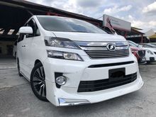 2008 Toyota Vellfire 2.4 Z (A) Golden Eyes Platinum MPV