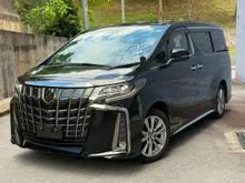 2021 Toyota Alphard 2.5 S Type Gold 2 MPV 2 POWER DOOR POWR BOOT 3-Eye LED Headlamp Ready Stock Recon Unregister Unit