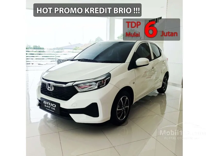 Jual Mobil Honda Brio 2024 E Satya 1.2 di DKI Jakarta Automatic Hatchback Putih Rp 138.000.000
