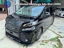 2017 Toyota Vellfire 2.5 Z G Edition MPV (CHEAPEST PRICE IN TOWN) ALPINE ROOF MONITOR /PILOT SEAT /POWER BOOT /ELETRIC SEATS /MEMORY SEAT /UNREG