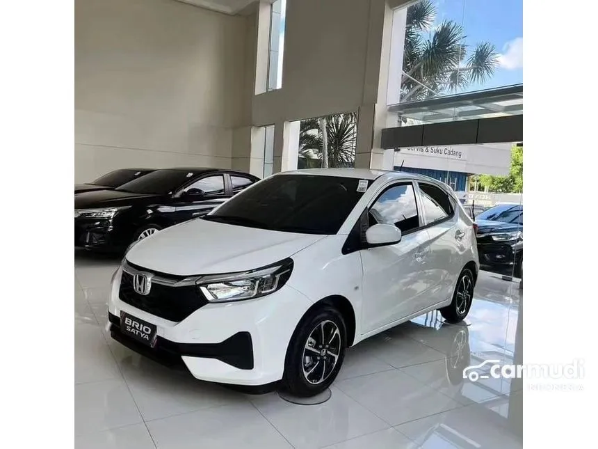 Jual Mobil Honda Brio 2025 Satya E 1.2 di Banten Automatic Hatchback Putih Rp 169.900.000