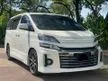 Used 2014 Toyota Vellfire 2.4 Z GS MPV LOW ORI MILEAGE FLNOTR TIPTOP CONDITION 1 OWNER ONLY LIMITED STOCK