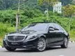 Used April 2016 MERCEDES S400 h (A) V6 S400L 3.5 petrol ,Long wheel base (LWD) High Spec CKD local Brand New by C&C Mercedes Malaysia.