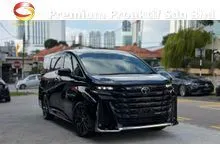 2025 Toyota Vellfire 2.4 Z Premier MPV 5A 3972km