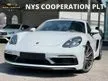 Recon 2019 Porsche Cayman 718 GTS 2.5 Turbo Coupe Unregistered Porsche Dynamic Lighting System Plus Alcantara Multi Function Steering Sport Chrono With M