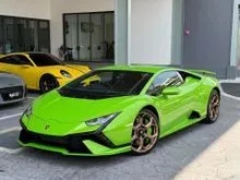 2023 Lamborghini Huracan 5.2 Tecnica Coupe UK Spec with Verde Mantis Exterior