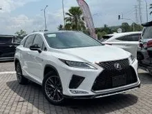 2021 LEXUS RX300 F SPORT RED SEATS PANORAMIC ROOF MARK LEVINSON HUD 4CAM