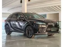 2023 Lexus RX 350 2.4 F Sport PACKAGE SUV, RX350, GRADE 5A, ORI 22K KM, BLACK & RED INTERIOR, HUD, BSM, DIM, 360 CAMERA, PANORAMIC ROOF, LED HEADLIGHT