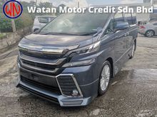2015 Toyota Vellfire 2.5 Z A Sun Roof 360 Camera P/Boot Unregister 1 YEAR WARRANTY