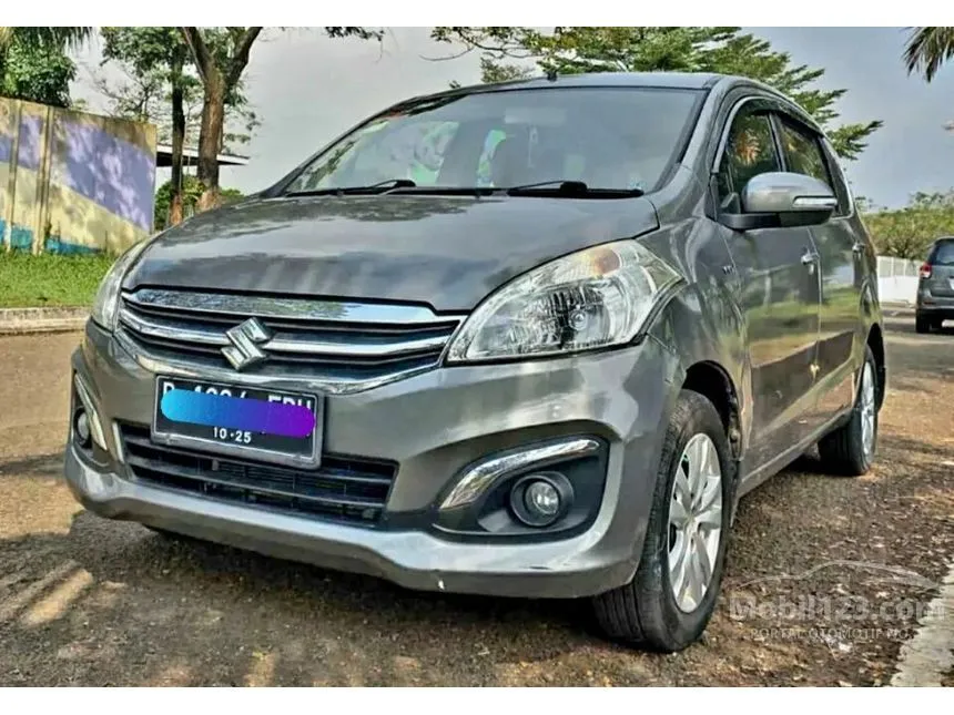 Jual Mobil Suzuki Ertiga 2015 GX 1.4 di Jawa Barat Manual MPV Silver Rp 135.000.000