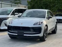 2023 Porsche Macan T 2.0 SUV, 18-Way Memory Seat, Red Leather Seat, Sport Chrono